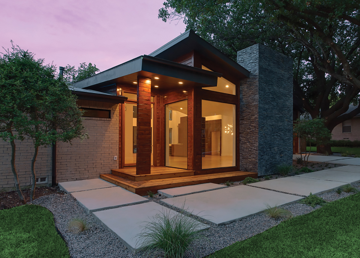 Milgard aluminum thermally broken window modern home