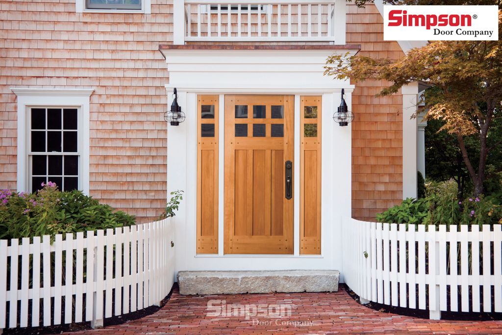 Simpson wood entry doors